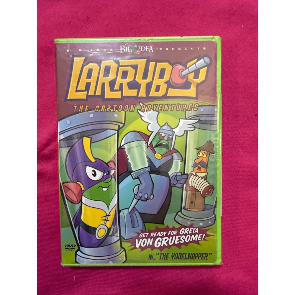 Larryboy The Cartoon Adventures DVD Big Idea Presents Greta‎ Von Gruesome